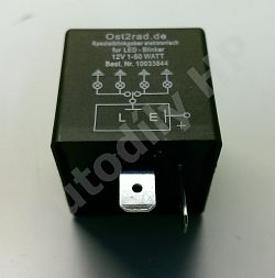 Přerušovač blikače, blinkrů 12V 2 pin